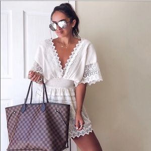 Kas New York white dress